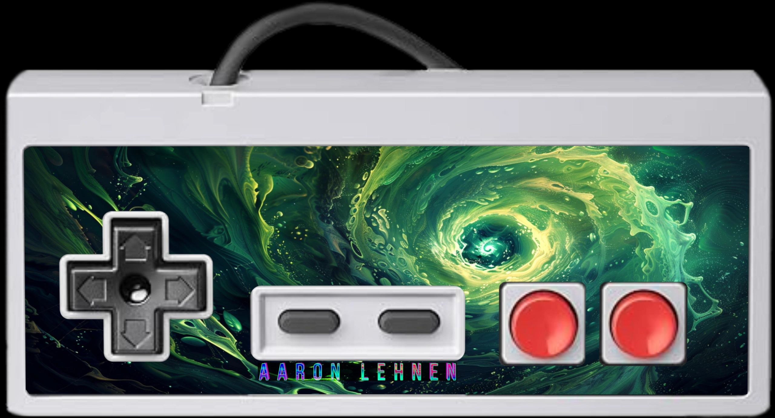 Liquid Galaxy custom controller decal design by Aaron Lehnen