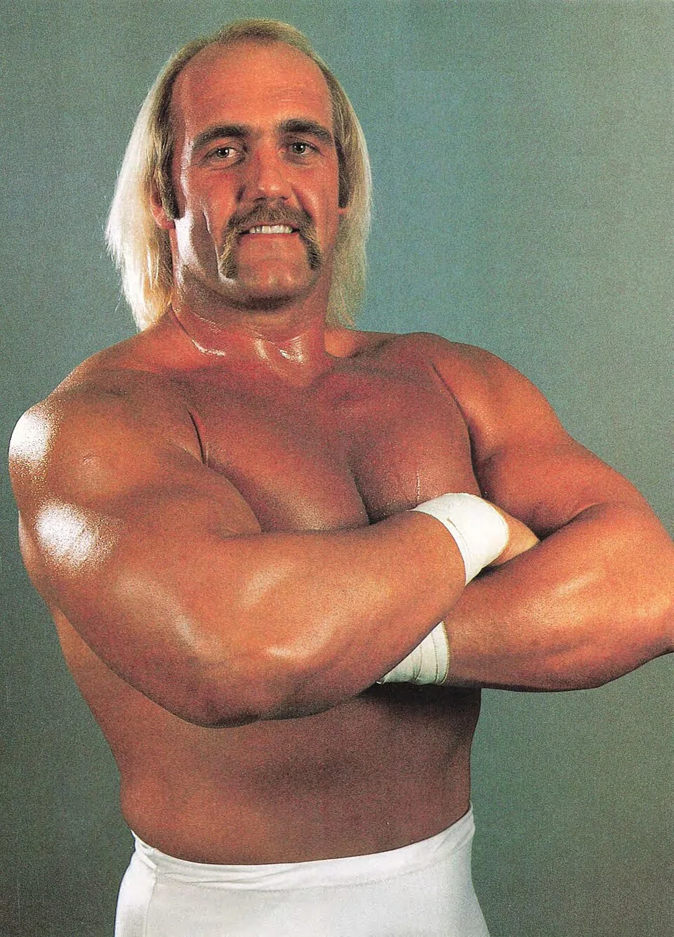 American professional wrestler Hulk Hogan, circa 1985